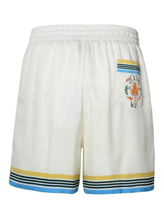  카사블랑카 숏팬츠 MPS24TR01202 White - CASABLANCA