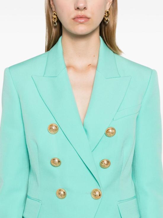  발망 자켓 BF1SG008WC097CN Green - BALMAIN