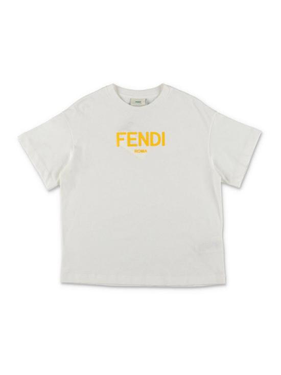  펜디 반팔 티셔츠 JUI1377AJF0TU9 White