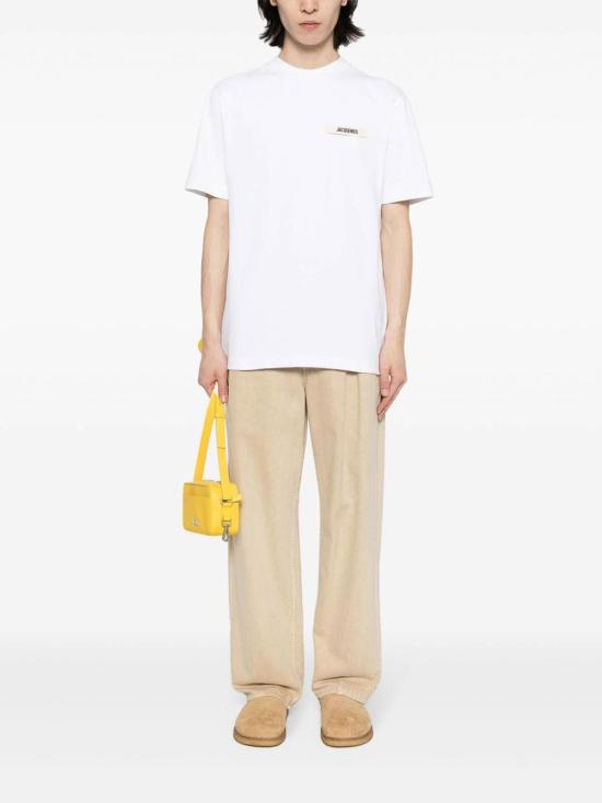  자크뮈스 반팔 티셔츠 245JS2082125100 White - JACQUEMUS