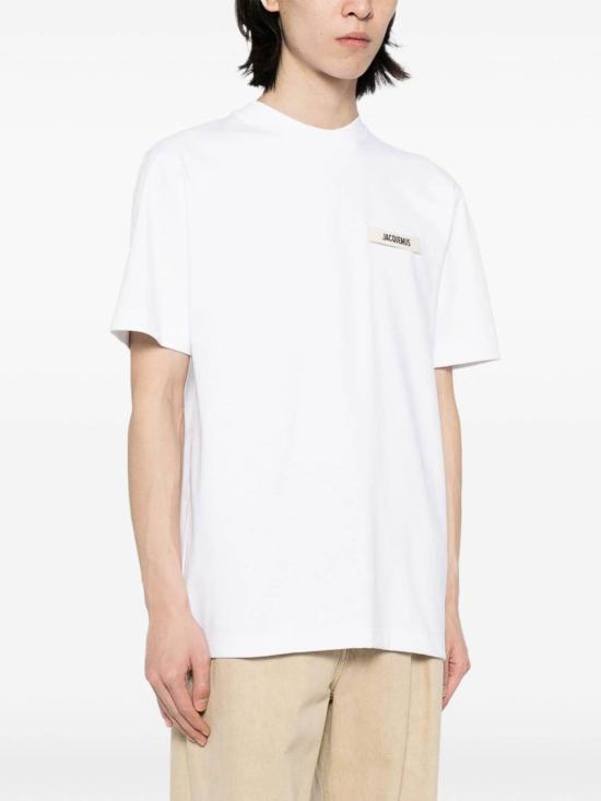  자크뮈스 반팔 티셔츠 245JS2082125100 White - JACQUEMUS