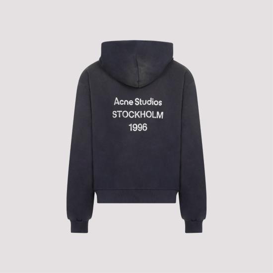  아크네 스튜디오 후드 티셔츠 CI0136 Black - ACNE STUDIOS
