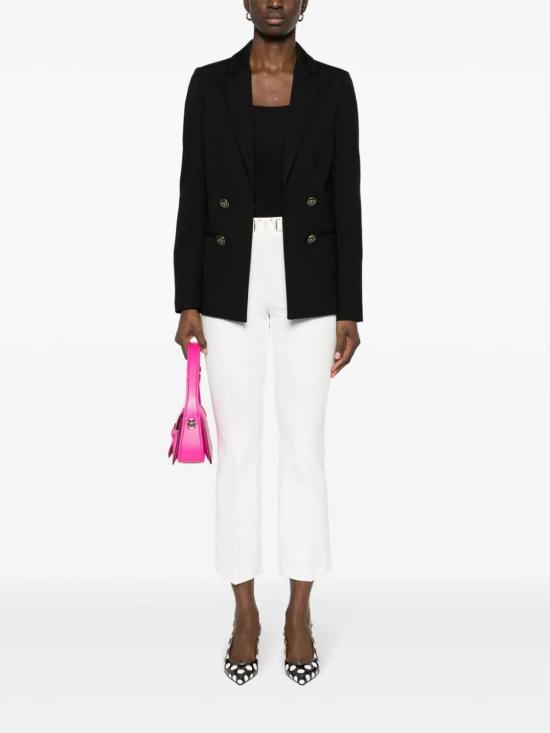  트윈세트 스트레이트 팬츠 241TP227400282 Cream - TWINSET