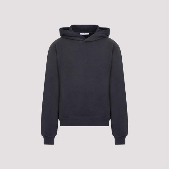  아크네 스튜디오 후드 티셔츠 CI0136 Black - ACNE STUDIOS