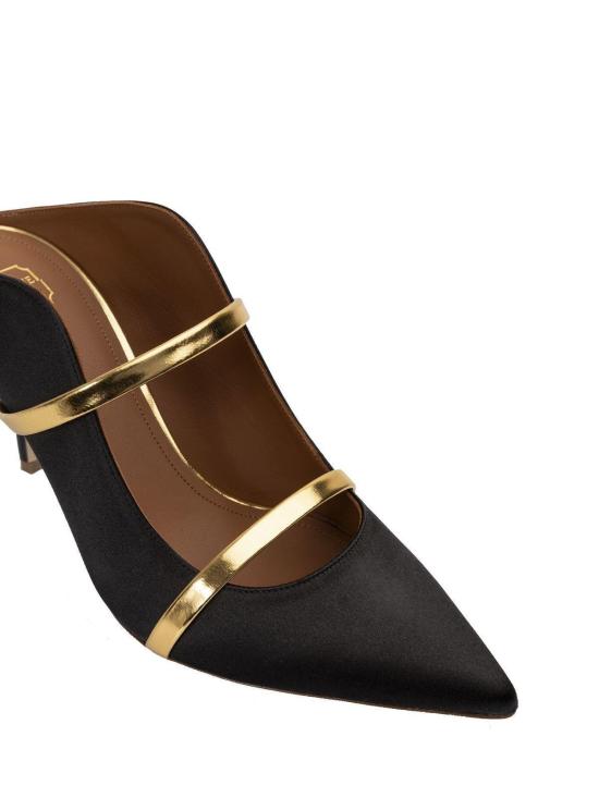  말론 슐저 뮬/슬리퍼 MAUREEN7057BLACKGOLD Black - MALONE SOULIERS