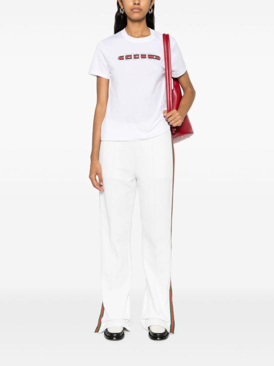  구찌 반팔 티셔츠 787299XJGNW9074 White - GUCCI