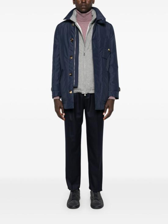  브루넬로 쿠치넬리 베스트 MM4631776CDH81 Light Grey - BRUNELLO CUCINELLI