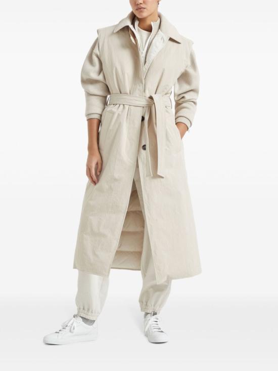  브루넬로 쿠치넬리 스웨터 M12119416CHY49 Beige - BRUNELLO CUCINELLI