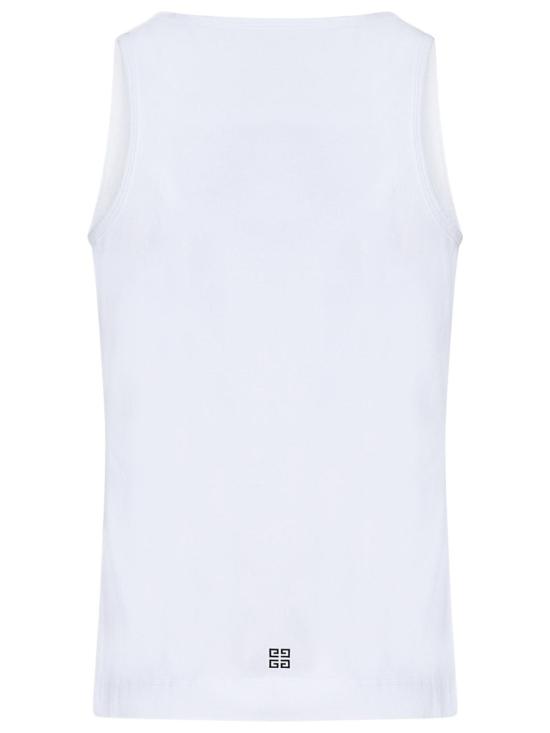  지방시 민소매 티셔츠 BW70AZ3YAC116 White - GIVENCHY