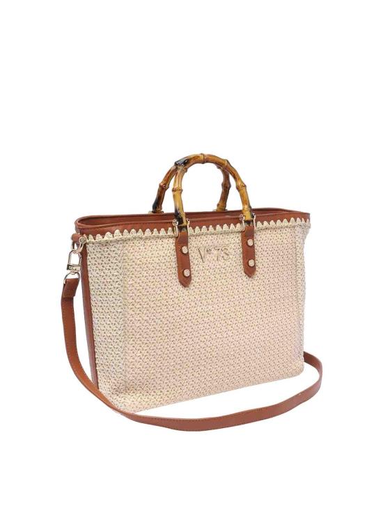  브이73 토트백 73BS7Q101NATURALECUOIO Beige - V73