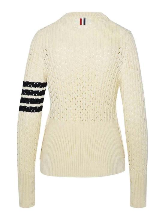  톰브라운 스웨터 FKA445AY1024100 Cream - THOM BROWNE