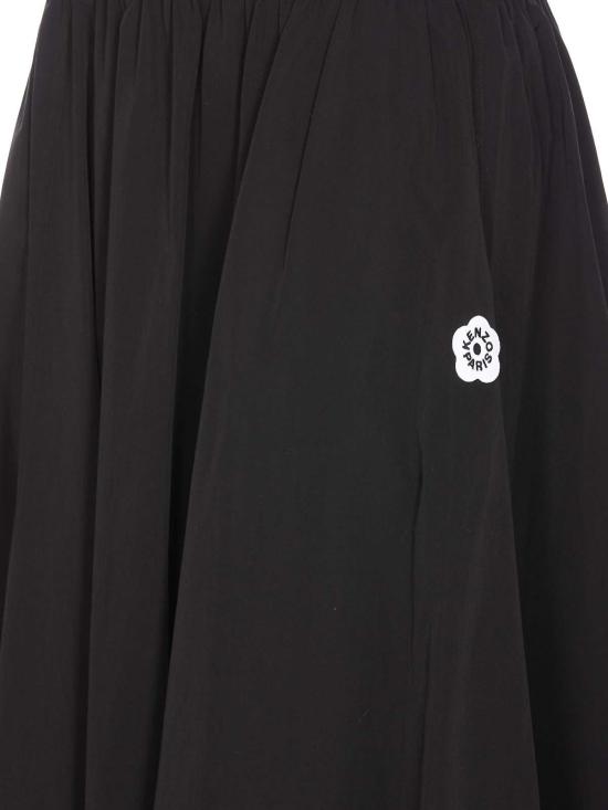  겐조 미디 스커트 FE52JU2849FI99 Black - KENZO