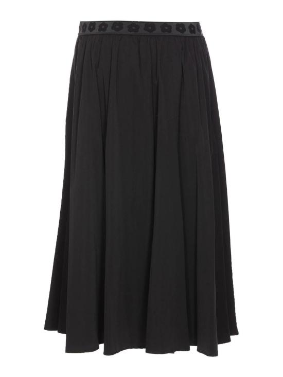  겐조 미디 스커트 FE52JU2849FI99 Black - KENZO