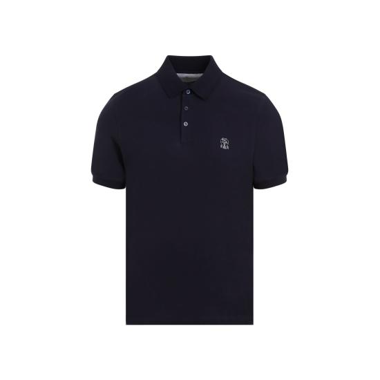  브루넬로 쿠치넬리 반팔 티셔츠 ME8548770CK781 Blue