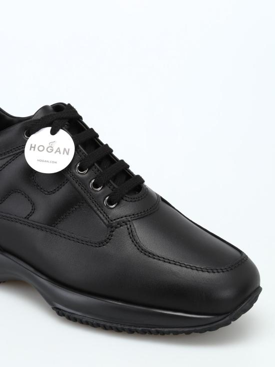  호간 인터랙티브 로우탑 스니커즈 HXM00N00010KLAB999 Black - HOGAN