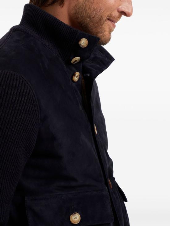  브루넬로 쿠치넬리 자켓 M0PCL1955CRR30 Blue - BRUNELLO CUCINELLI