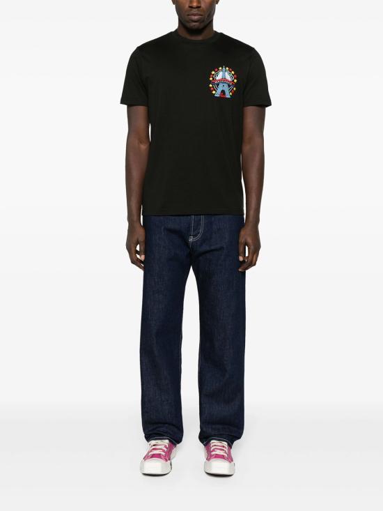  겐조 반팔 티셔츠 FE55TS2714SG 99J NOIR - KENZO