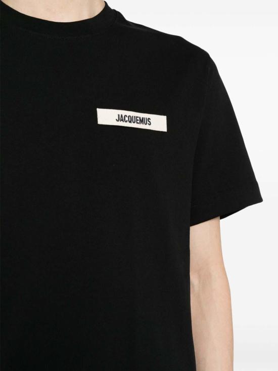 자크뮈스 반팔 티셔츠 245JS2082125990 Black - JACQUEMUS