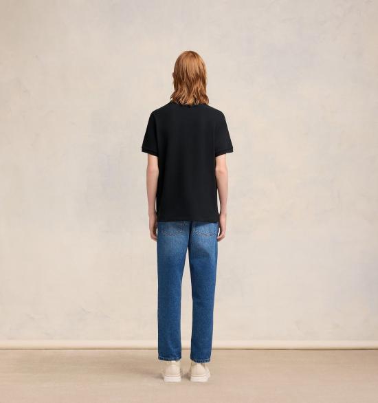  아미 반팔 티셔츠 BFUPL001 Black - AMI