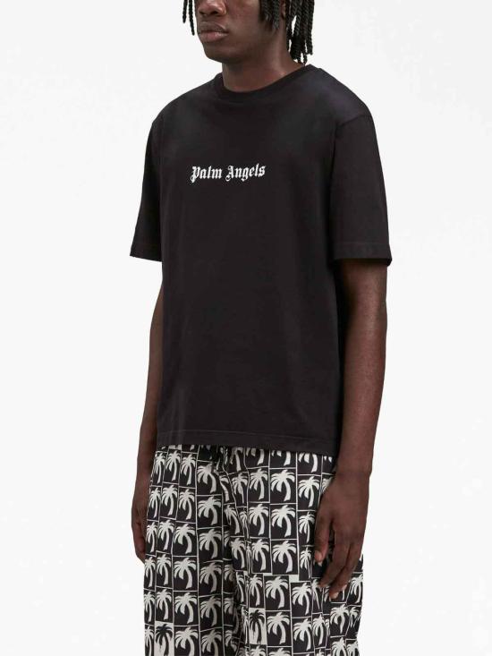  팜앤젤스 스웨터 PMAA089F23JER0021001 Black - PALM ANGELS