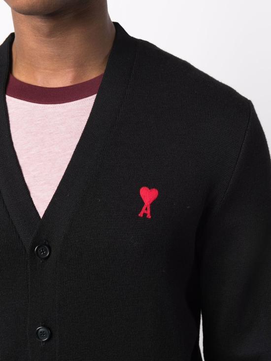  아미 스웨터 BFHKC001 Black - AMI