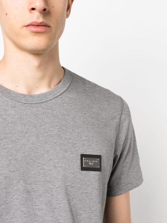  돌체앤가바나 반팔 티셔츠 G8PT1TG7F2IS8291 Grey - DOLCE & GABBANA