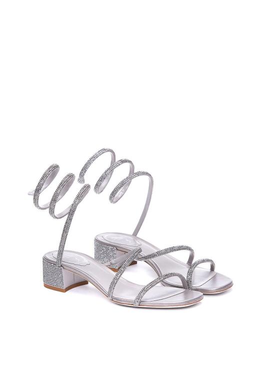  르네 카오빌라 샌들 C11579035R0019190 Silver - RENE CAOVILLA