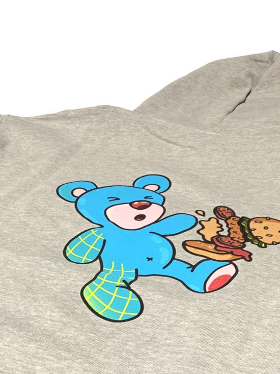  인비트위너스 후드 티셔츠 F4TWUAHS019 101 GRIGIO MELANGE MELANGE GRAY - INBETWEENERS