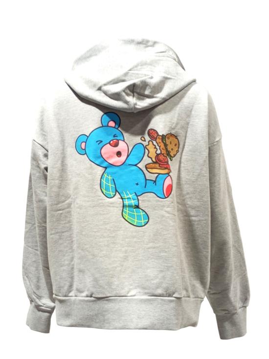  인비트위너스 후드 티셔츠 F4TWUAHS019 101 GRIGIO MELANGE MELANGE GRAY - INBETWEENERS