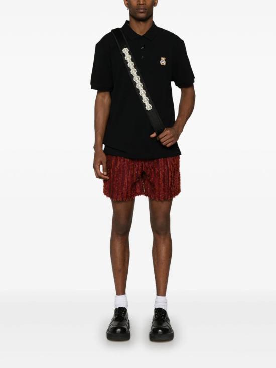  모스키노 폴로 티셔츠 A16037042 555 NERO - MOSCHINO