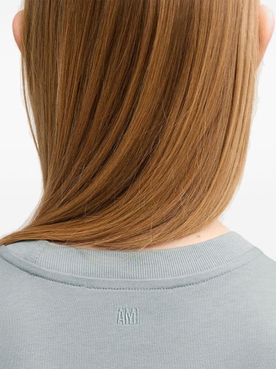  아미 반팔 티셔츠 UTS035 Clear Blue - AMI