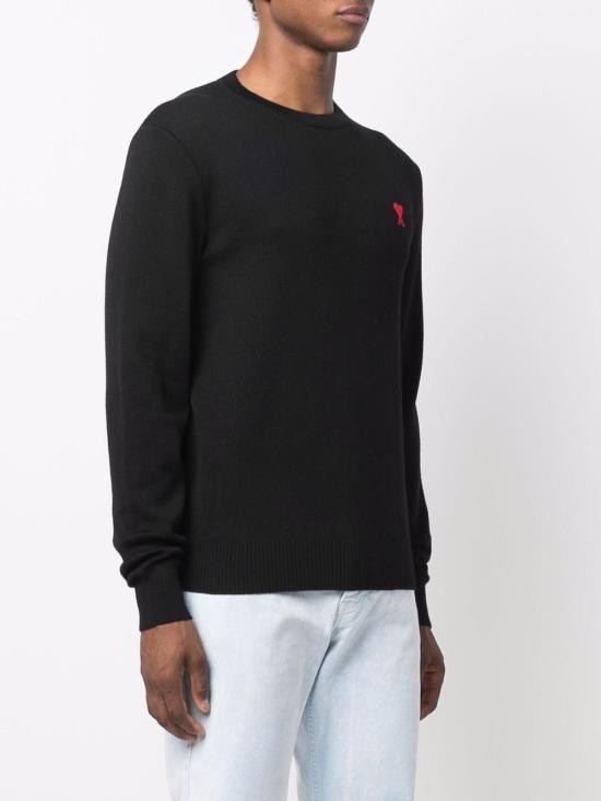  아미 스웨터 BFHKS001 Black - AMI