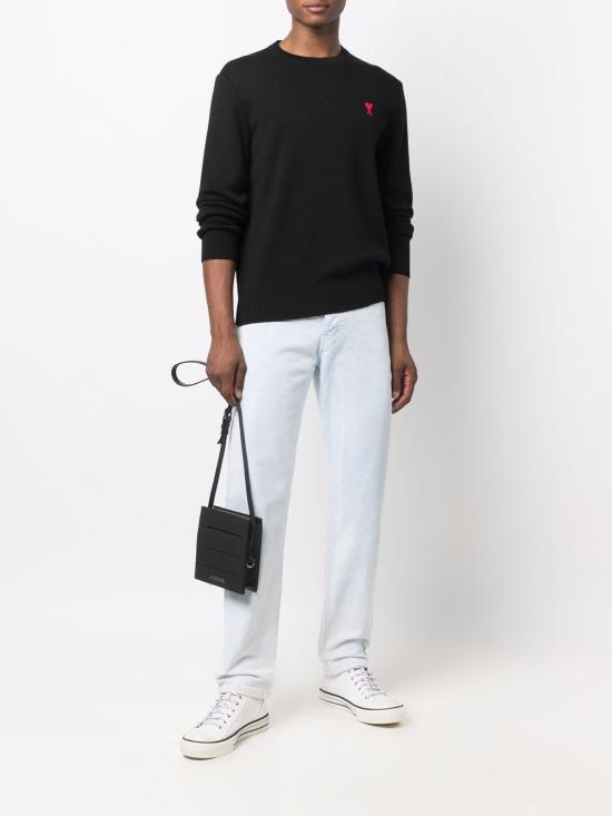  아미 스웨터 BFHKS001 Black - AMI