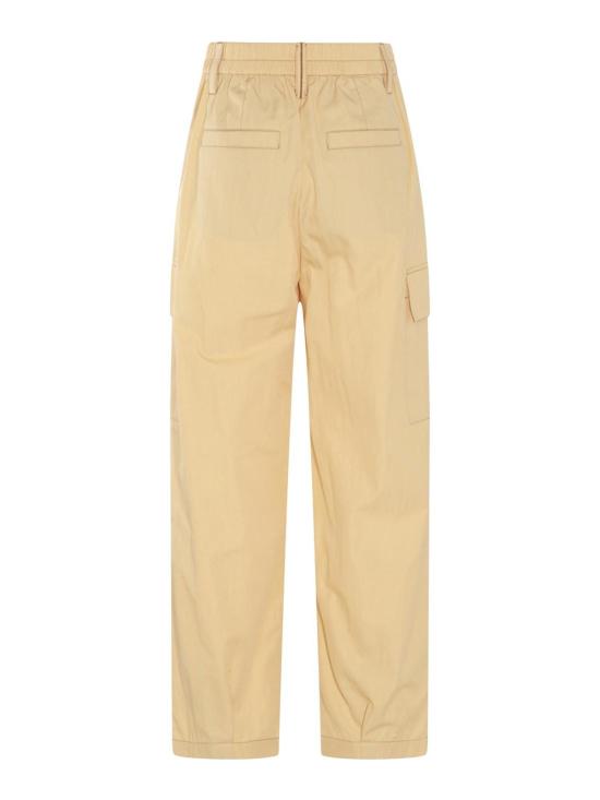  브루넬로 쿠치넬리 스트레이트 팬츠 ML180P8561C9595 Beige - BRUNELLO CUCINELLI