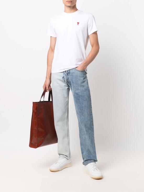  아미 반팔 티셔츠 BFUTS001 White - AMI