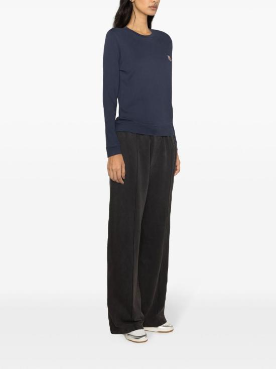  메종키츠네 스웨터 LW00302KM0001P476 Blue - MAISON KITSUNE