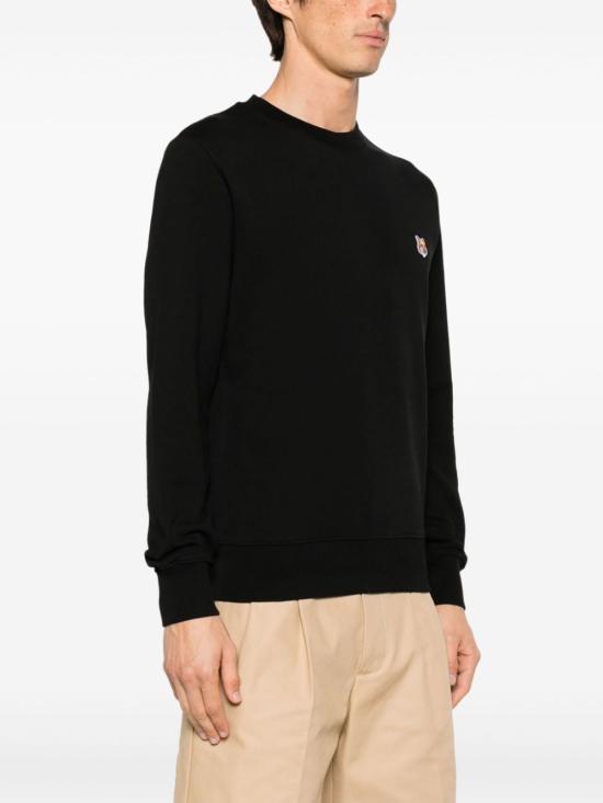  메종키츠네 스웨터 LM00301KM0001P199 Black - MAISON KITSUNE