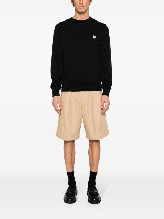  메종키츠네 스웨터 LM00301KM0001P199 Black - MAISON KITSUNE