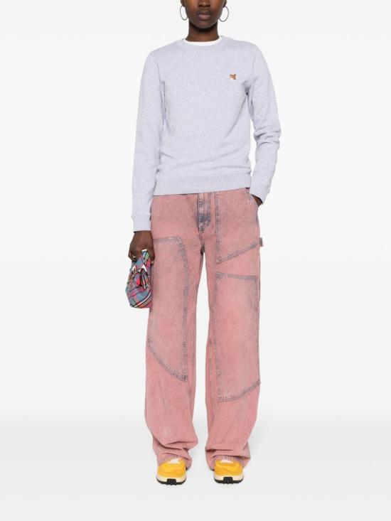  메종키츠네 스웨터 LW00302KM0001H120 Grey - MAISON KITSUNE