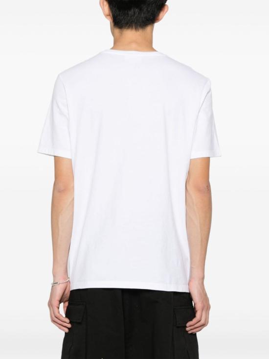  메종키츠네 반팔 티셔츠 LM00104KJ0008P100 White - MAISON KITSUNE