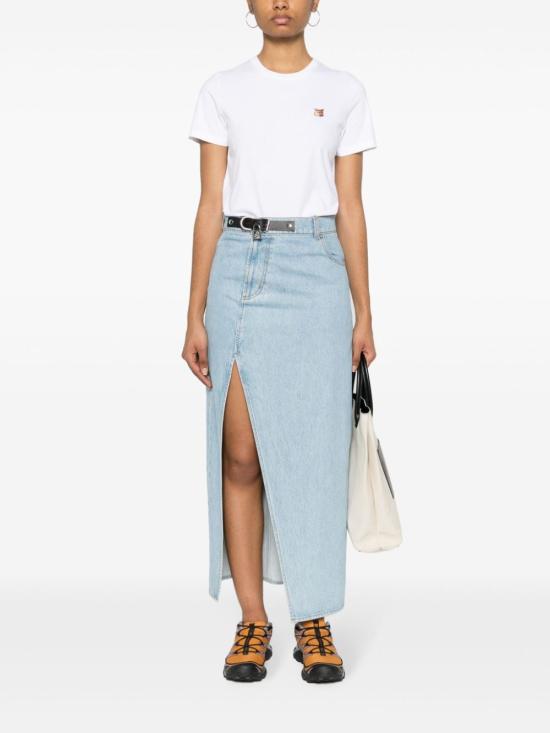  메종키츠네 반팔 티셔츠 LW00105KJ0008P100 White - MAISON KITSUNE