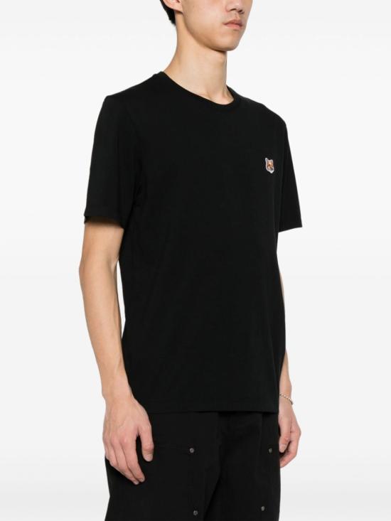  메종키츠네 반팔 티셔츠 LM00104KJ0008P199 Black - MAISON KITSUNE