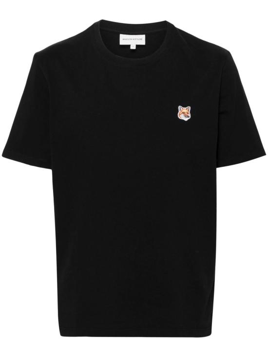  메종키츠네 반팔 티셔츠 LM00104KJ0008P199 Black