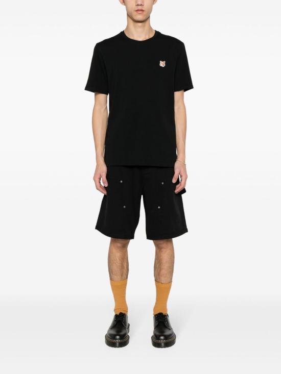  메종키츠네 반팔 티셔츠 LM00104KJ0008P199 Black - MAISON KITSUNE