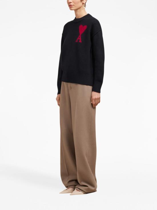  아미 스웨터 BFUKS006 Black - AMI