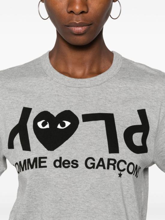  꼼데가르송 반팔 티셔츠 AXT082D Grey - COMME DES GARCONS