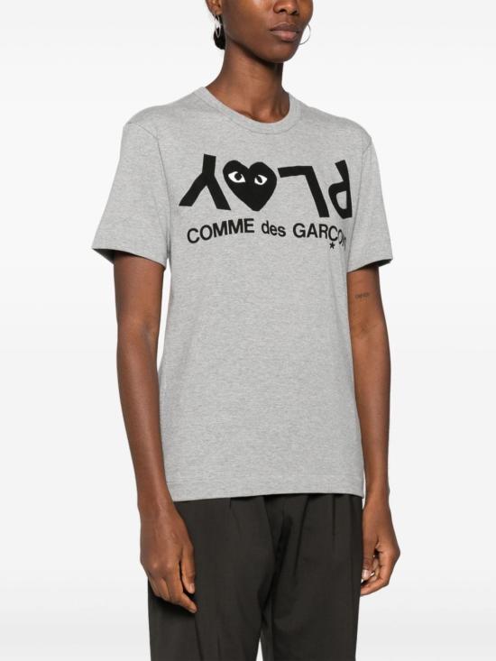  꼼데가르송 반팔 티셔츠 AXT082D Grey - COMME DES GARCONS