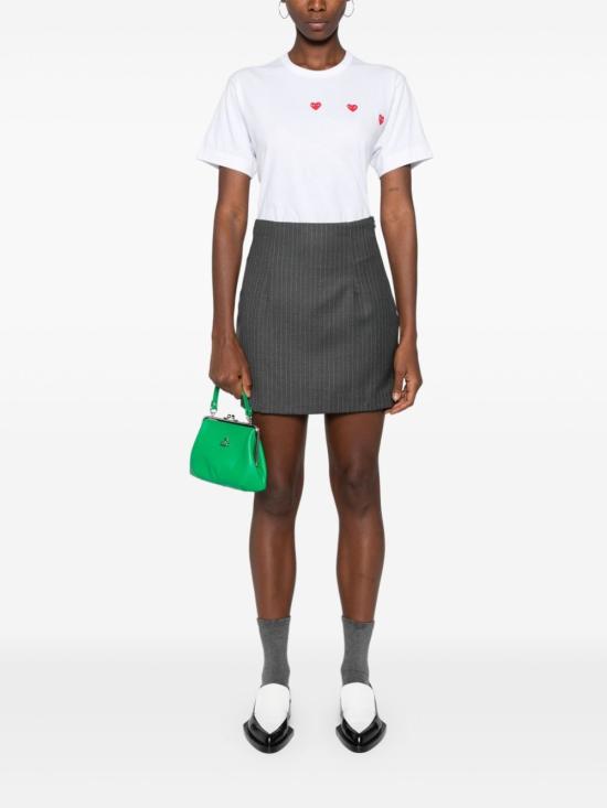  꼼데가르송 반팔 티셔츠 AXT7D White - COMME DES GARCONS