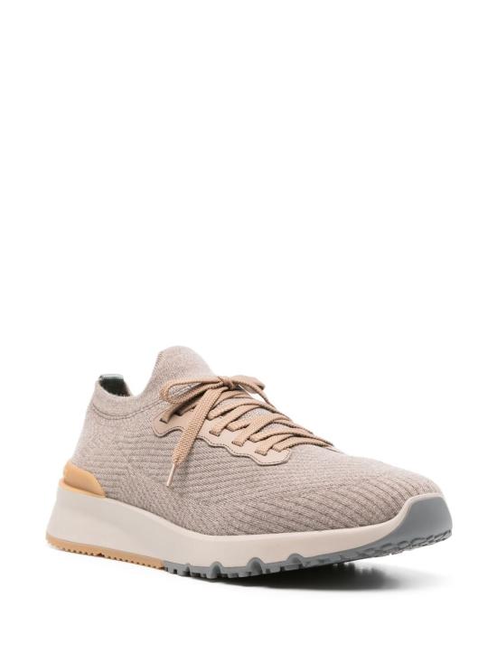  브루넬로 쿠치넬리 스니커즈 MZUWLBO253CWE21 Dove Grey - BRUNELLO CUCINELLI
