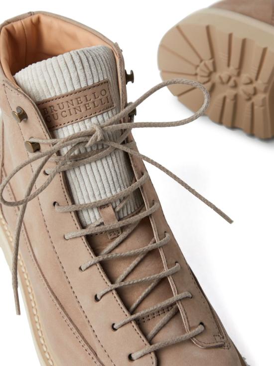  브루넬로 쿠치넬리 부츠 MZUDUPW717CED82 Beige - BRUNELLO CUCINELLI